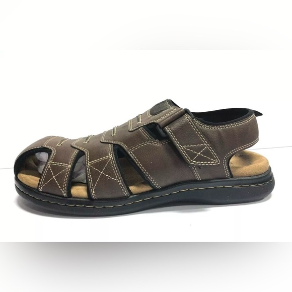 Dockers Men\'s Searose Fisherman Brown Sandals Size 12 W main image 2